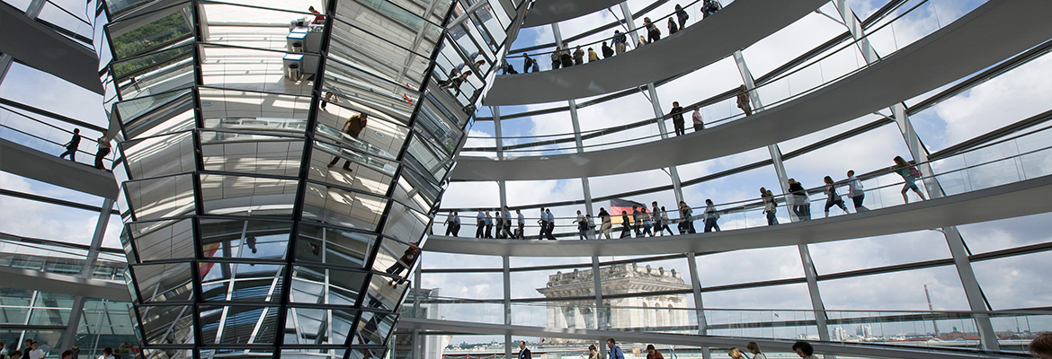 Reichstagskuppel von innen